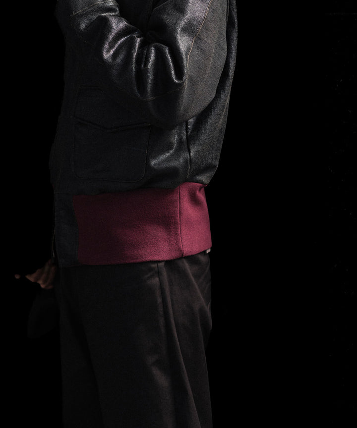 ANTHEM A アンセムエーのCRACK TERRY BLOUSONのBROWN 公式通販サイトsession福岡セレクトショップ
