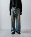【ssstein】LOOSE DENIM JEANS - INDIGO