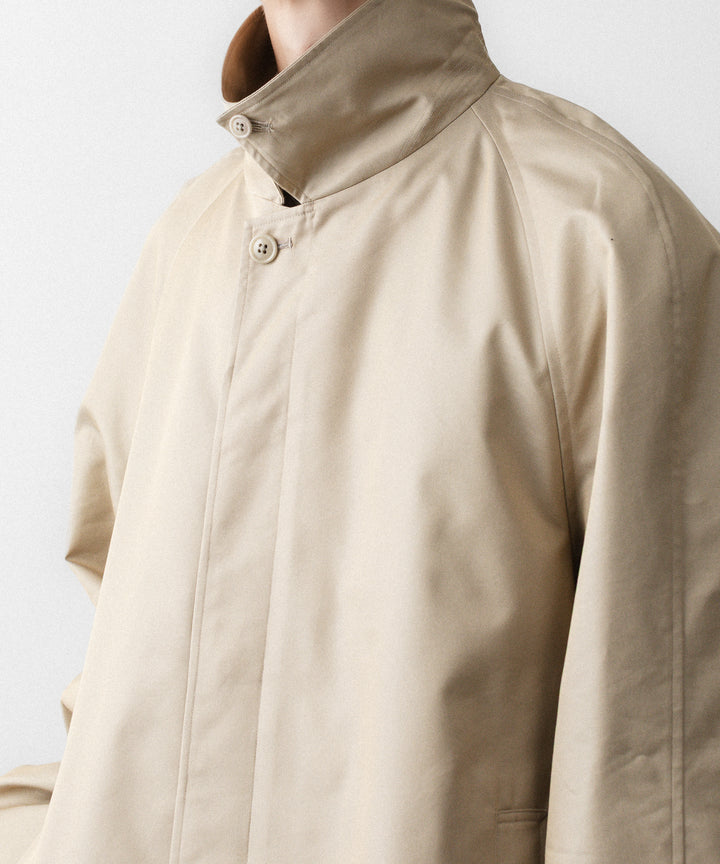 REVERBERATE リバーバレイトのTRENCH COAT SHORT-PLのBEIGE 公式通販サイトsession福岡セレクトショップ