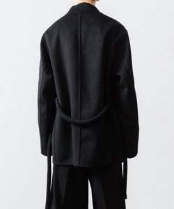 ssstein / シュタイン】WOOL/CASHMERE REVERSIBLE PEAK LAPEL JACKET