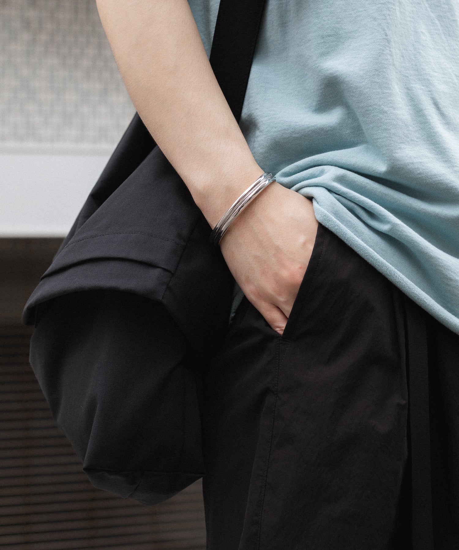 THE OBJECT - ザオブジェクトのNEON DOUBLE LINE SILVER BUNGLEのSILVER公式通販サイトsession福岡セレクトショップ