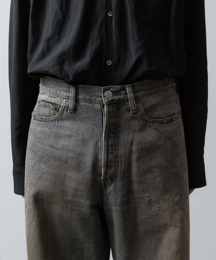 ssstein(シュタイン)のLOOSE DENIM JEANS - GREYの公式通販サイトsession福岡セレクトショップ