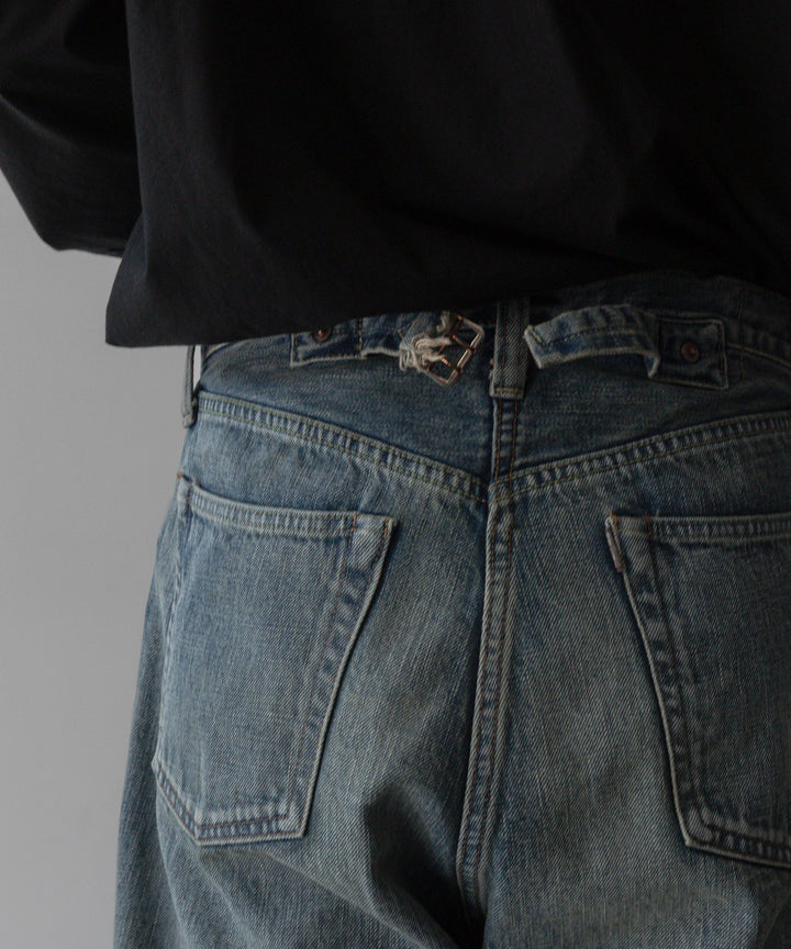 INTÉRIM - インテリムのVINTAGE WASHED "1937XX" SHUTTLE DENIM TROUSERSのSHABBYの公式通販サイトsession福岡セレクトショップ