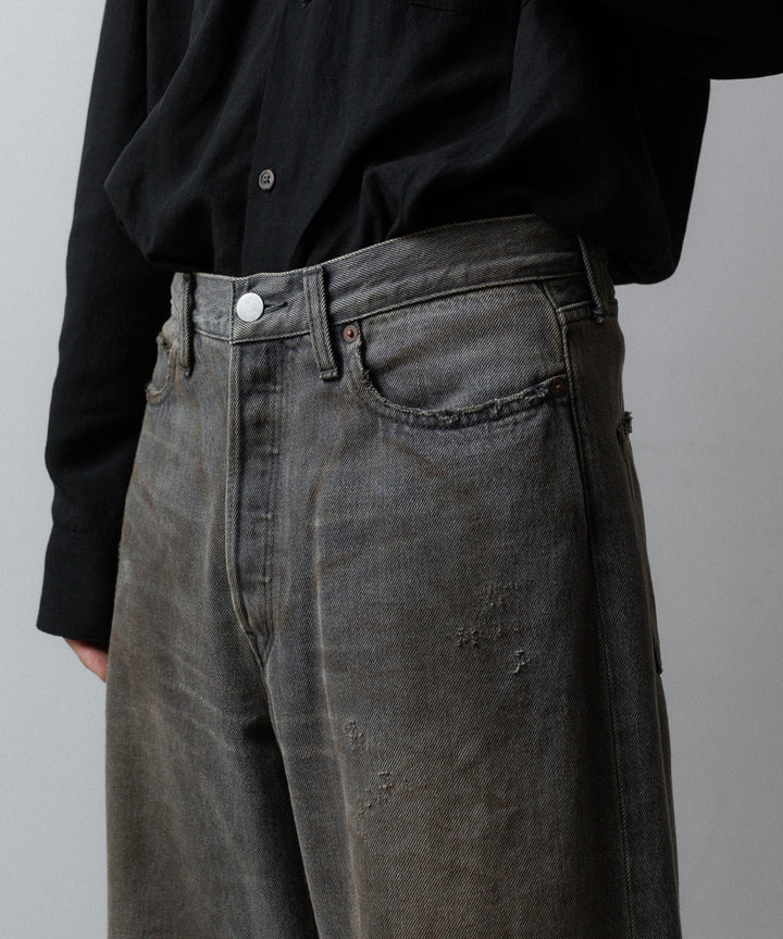 ssstein(シュタイン)のLOOSE DENIM JEANS - GREYの公式通販サイトsession福岡セレクトショップ
