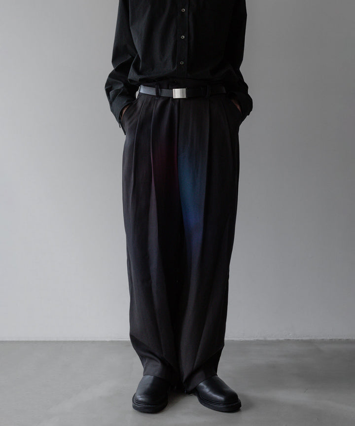 【stein】ssstein シュタインの TENCEL WIDE EASY TROUSERS - GRADATION 公式通販サイトsession福岡セレクトショップ