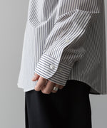 画像をギャラリービューアに読み込む, KANEMASA PHIL. カネマサフィルの46G MODEST STRIPE SHIRT - WHITE NAVYの公式通販サイトsession福岡セレクトショップ
