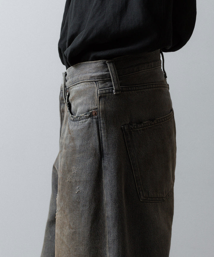 ssstein(シュタイン)のLOOSE DENIM JEANS - GREYの公式通販サイトsession福岡セレクトショップ