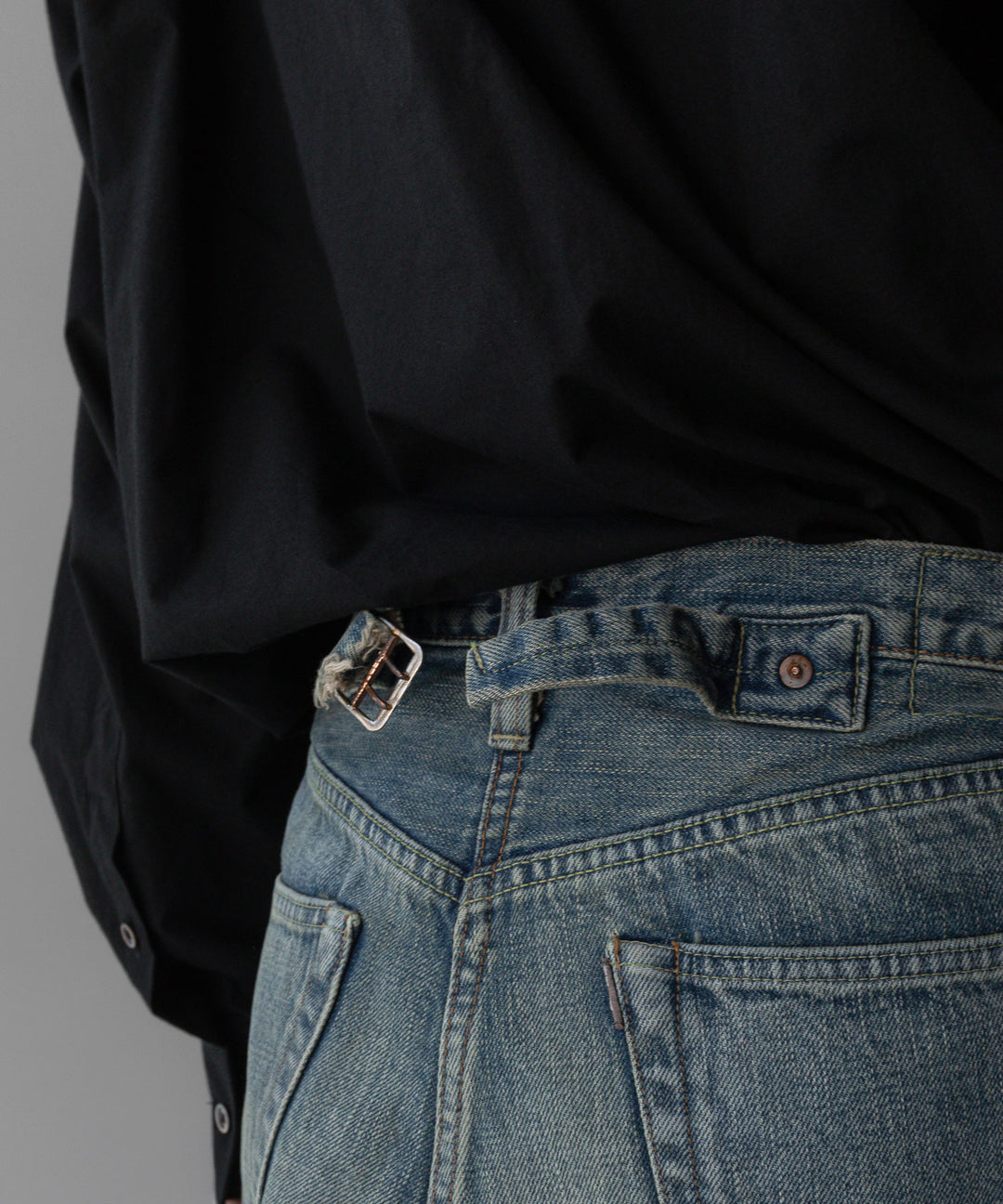 INTÉRIM - インテリムのVINTAGE WASHED "1937XX" SHUTTLE DENIM TROUSERSのSHABBYの公式通販サイトsession福岡セレクトショップ