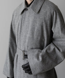 INTÉRIM(インテリム)のCASHMERE DRAP HYPER BIG BELTED OVER COATのGRAYの公式通販サイトsession福岡セレクトショップ