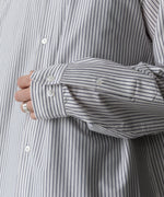 画像をギャラリービューアに読み込む, KANEMASA PHIL. カネマサフィルの46G MODEST STRIPE SHIRT - WHITE NAVYの公式通販サイトsession福岡セレクトショップ
