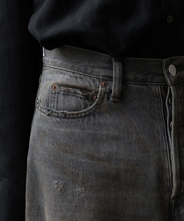 ssstein(シュタイン)のLOOSE DENIM JEANS - GREYの公式通販サイトsession福岡セレクトショップ