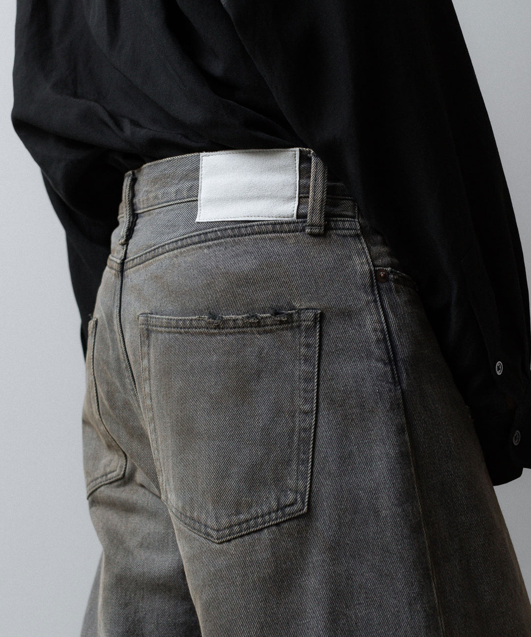 ssstein(シュタイン)のLOOSE DENIM JEANS - GREYの公式通販サイトsession福岡セレクトショップ
