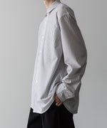 画像をギャラリービューアに読み込む, KANEMASA PHIL. カネマサフィルの46G MODEST STRIPE SHIRT - WHITE NAVYの公式通販サイトsession福岡セレクトショップ
