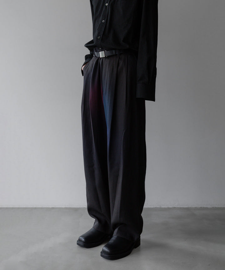 【stein】ssstein シュタインの TENCEL WIDE EASY TROUSERS - GRADATION 公式通販サイトsession福岡セレクトショップ