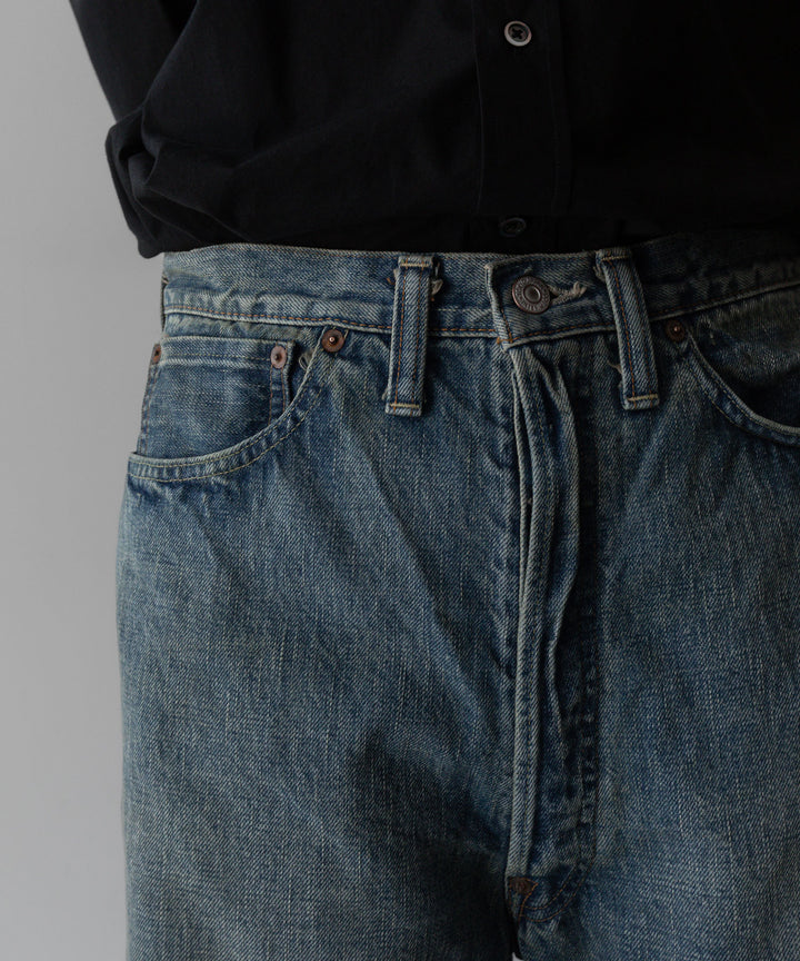 INTÉRIM - インテリムのVINTAGE WASHED "1937XX" SHUTTLE DENIM TROUSERSのSHABBYの公式通販サイトsession福岡セレクトショップ
