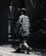 画像をギャラリービューアに読み込む, ssstein(シュタイン)のCOTTON VISCOSE OVERSIZED LS SHIRT - BLACK OMBREの公式通販サイトsession福岡セレクトショップ
