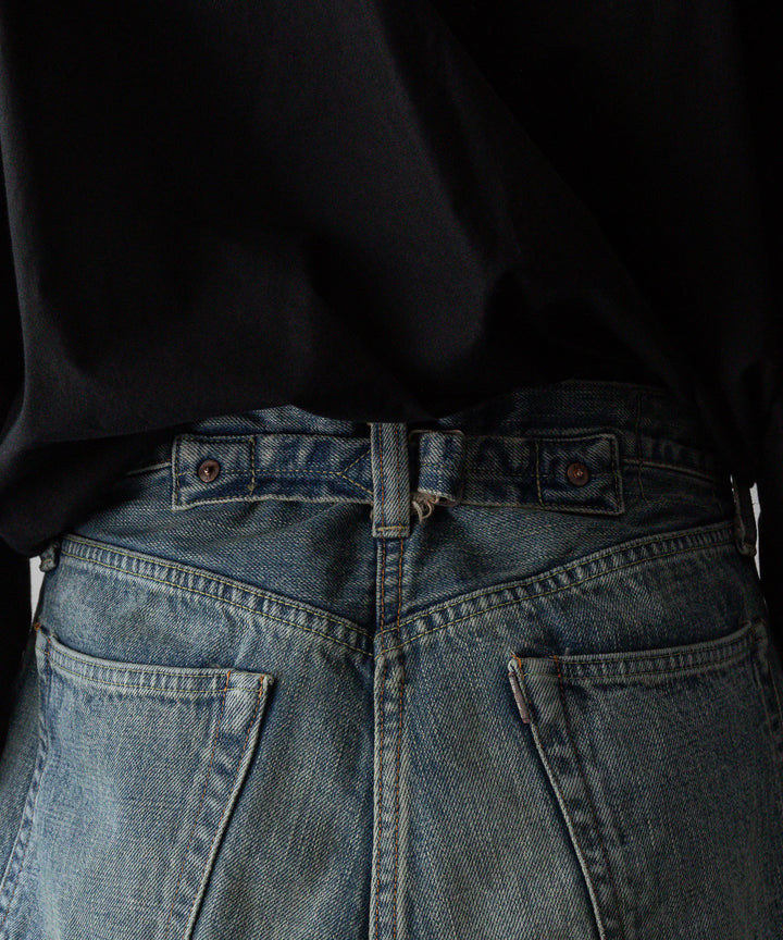 INTÉRIM - インテリムのVINTAGE WASHED "1937XX" SHUTTLE DENIM TROUSERSのSHABBYの公式通販サイトsession福岡セレクトショップ