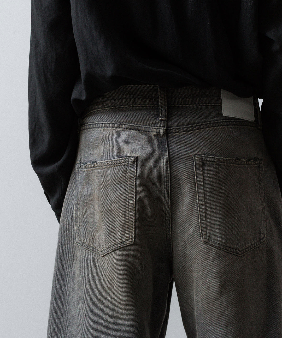 ssstein(シュタイン)のLOOSE DENIM JEANS - GREYの公式通販サイトsession福岡セレクトショップ