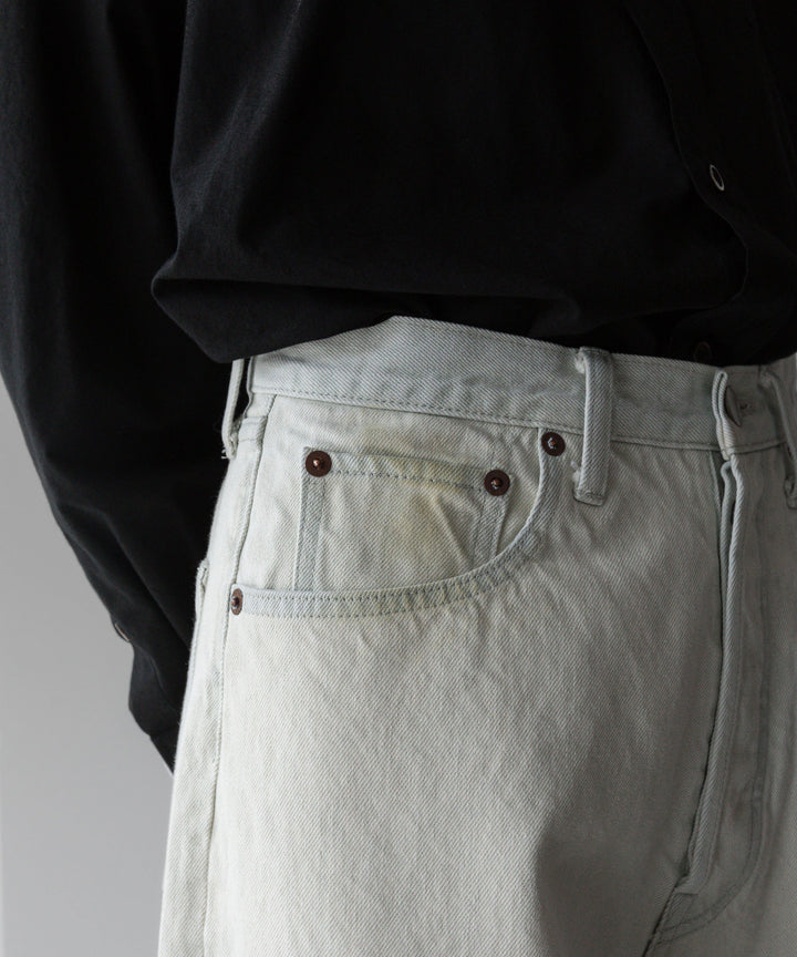 stein(シュタイン)の24SSコレクションVINTAGE REPRODUCTION DENIM JEANSのLT.INDIGO sessionセッション福岡セレクトショップ 公式通販サイト