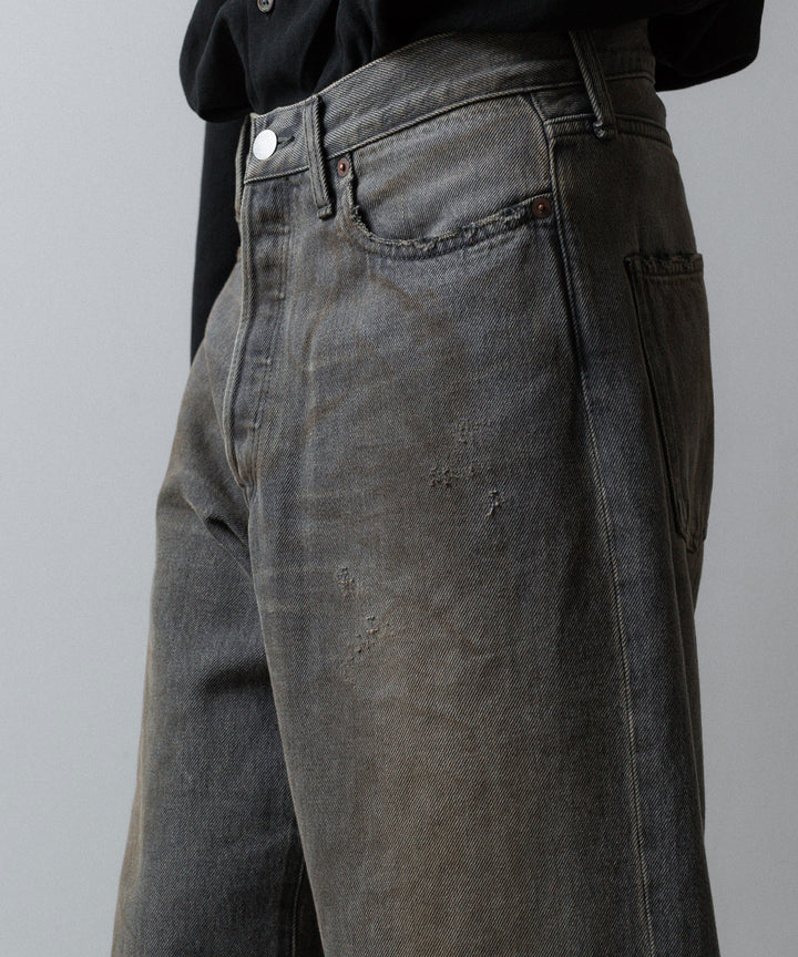 ssstein(シュタイン)のLOOSE DENIM JEANS - GREYの公式通販サイトsession福岡セレクトショップ