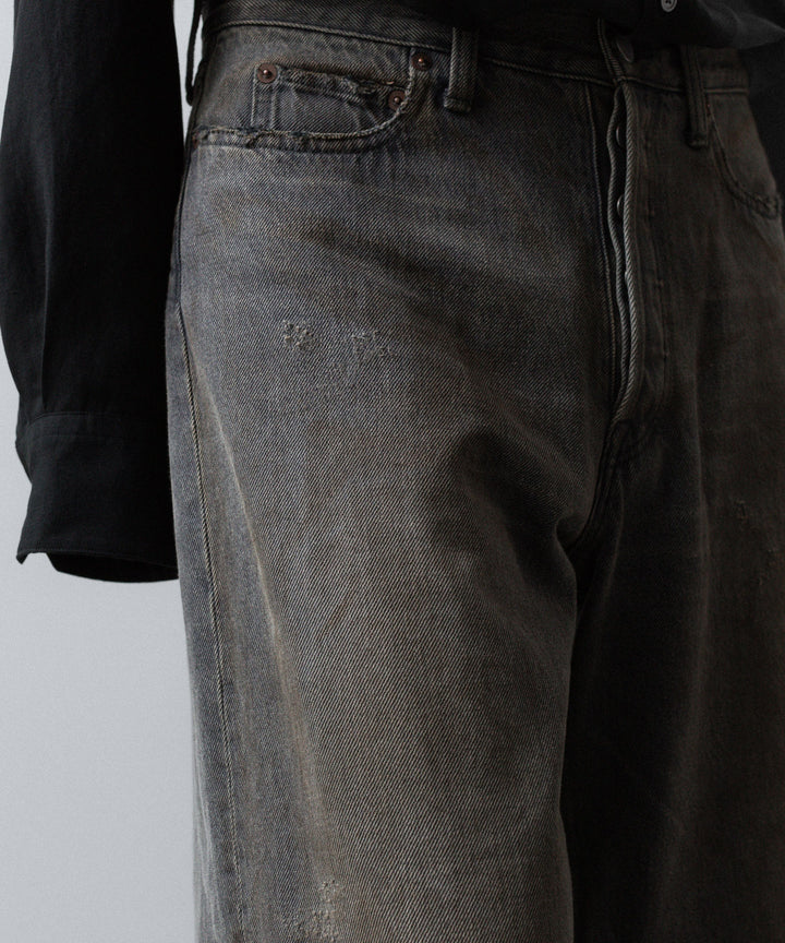 ssstein(シュタイン)のLOOSE DENIM JEANS - GREYの公式通販サイトsession福岡セレクトショップ