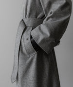 画像をギャラリービューアに読み込む, INTÉRIM(インテリム)のCASHMERE DRAP HYPER BIG BELTED OVER COATのGRAYの公式通販サイトsession福岡セレクトショップ
