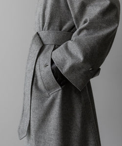 INTÉRIM(インテリム)のCASHMERE DRAP HYPER BIG BELTED OVER COATのGRAYの公式通販サイトsession福岡セレクトショップ