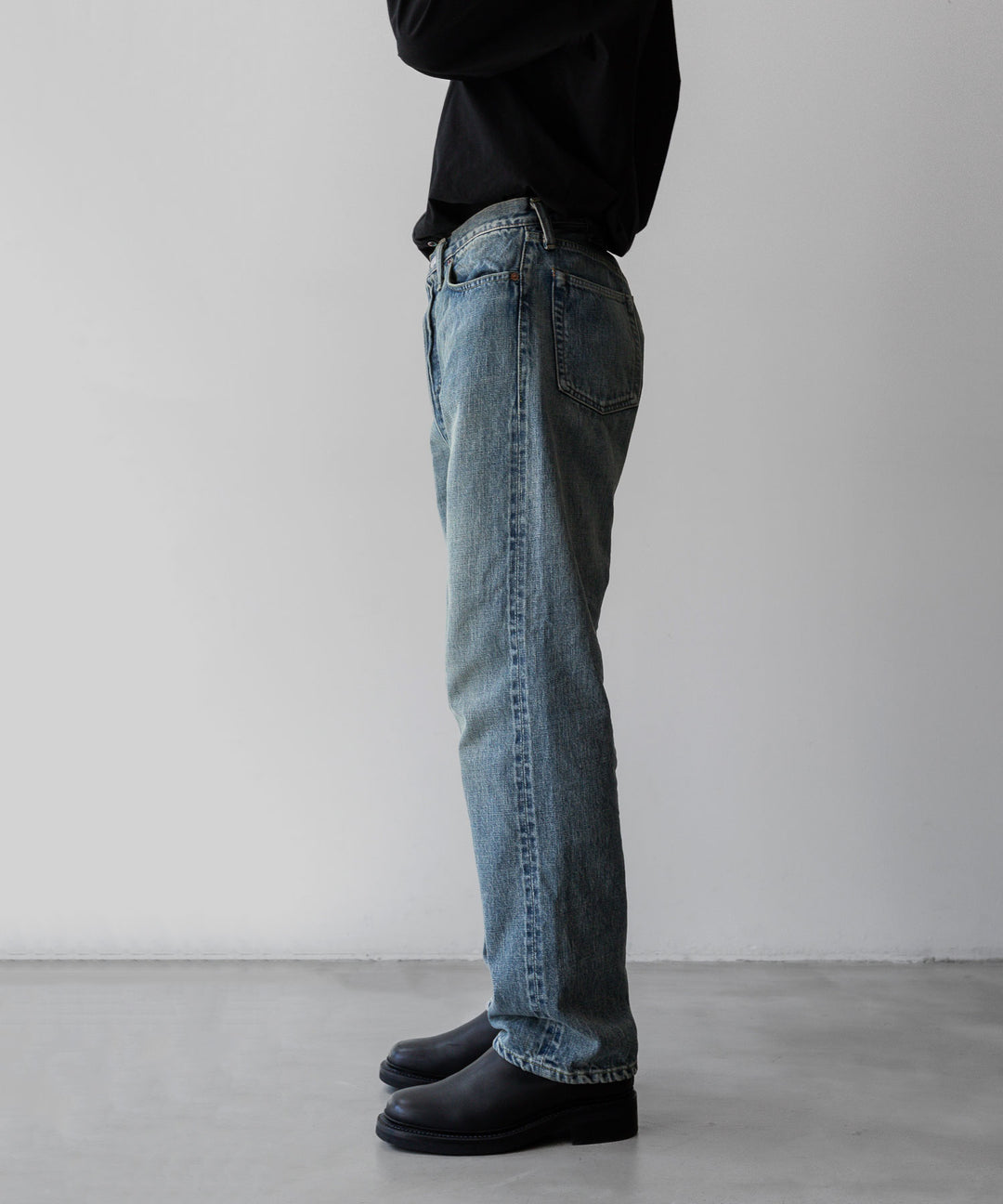 INTÉRIM - インテリムのVINTAGE WASHED "1937XX" SHUTTLE DENIM TROUSERSのSHABBYの公式通販サイトsession福岡セレクトショップ