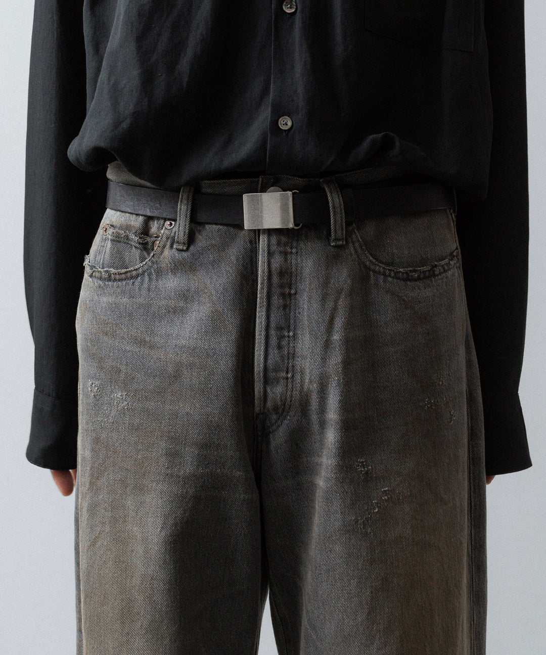ssstein(シュタイン)のLOOSE DENIM JEANS - GREYの公式通販サイトsession福岡セレクトショップ