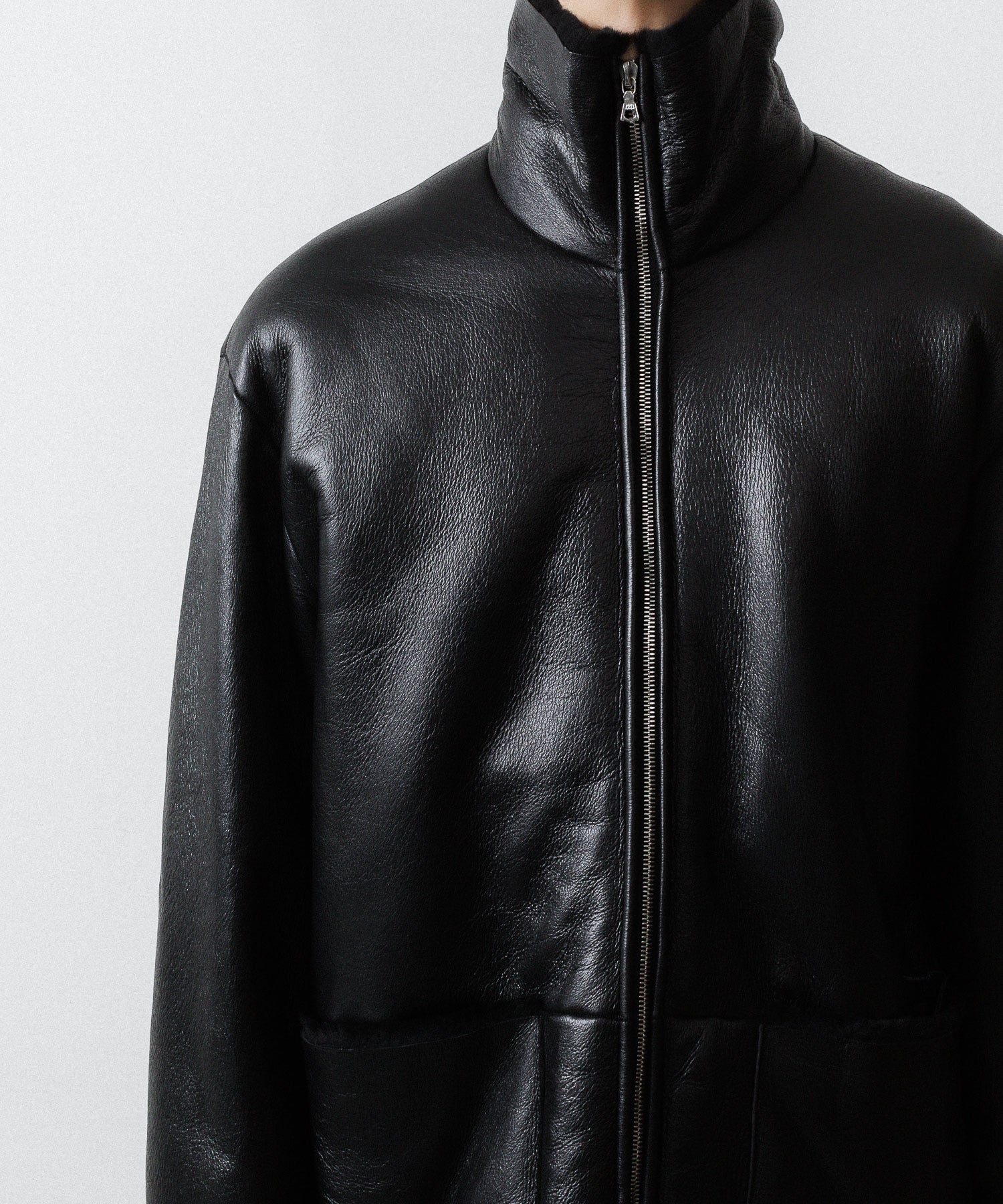 ssstein(シュタイン)のCUT-OFF MOUTON JACKET - BLACKの公式通販サイトsession福岡セレクトショップ