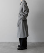 画像をギャラリービューアに読み込む, INTÉRIM(インテリム)のCASHMERE DRAP HYPER BIG BELTED OVER COATのGRAYの公式通販サイトsession福岡セレクトショップ
