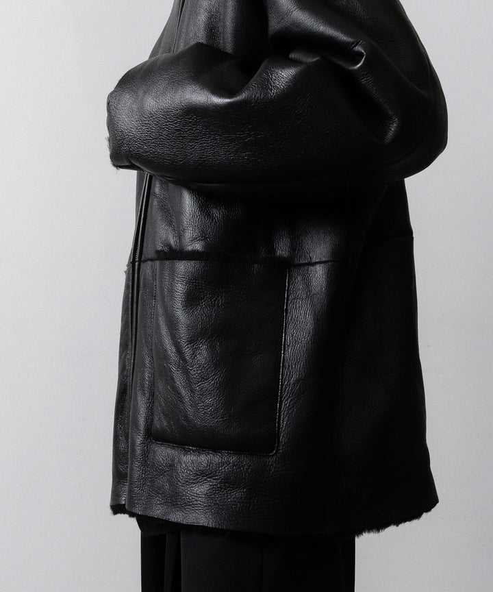 ssstein(シュタイン)のCUT-OFF MOUTON JACKET - BLACKの公式通販サイトsession福岡セレクトショップ