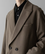 画像をギャラリービューアに読み込む, ssstein(シュタイン)の24AWコレクション OVERSIZED PEAK LAPEL JACKET - DARK BEIGE 公式通販サイトsession福岡セレクトショップ
