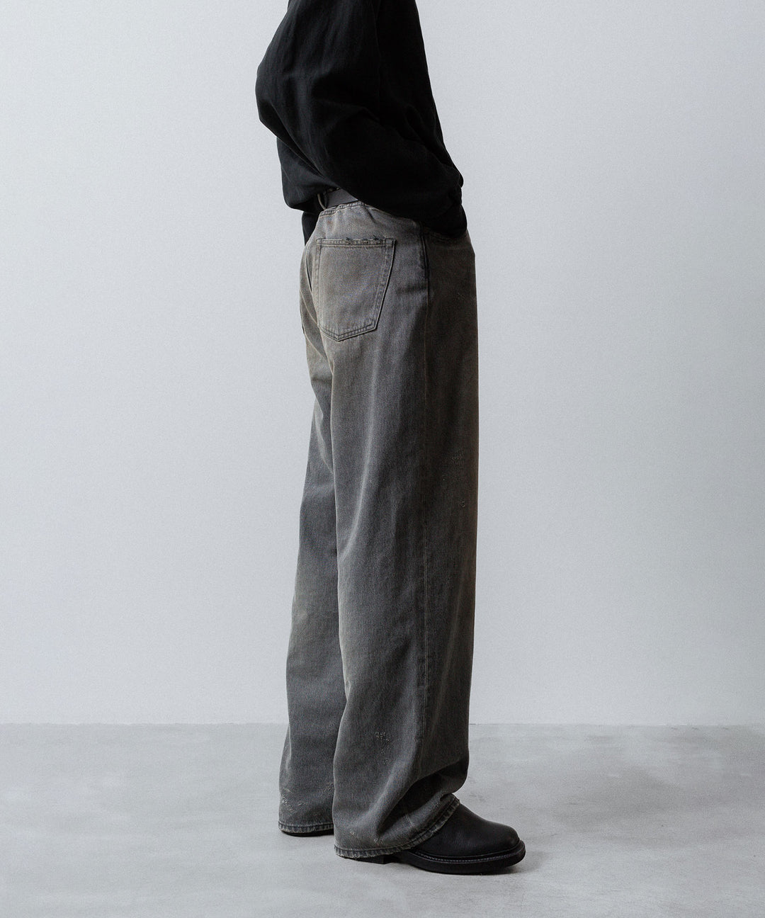 ssstein(シュタイン)のLOOSE DENIM JEANS - GREYの公式通販サイトsession福岡セレクトショップ