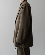 画像をギャラリービューアに読み込む, ssstein(シュタイン)の24AWコレクション OVERSIZED PEAK LAPEL JACKET - DARK BEIGE 公式通販サイトsession福岡セレクトショップ
