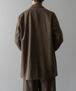 画像をギャラリービューアに読み込む, ssstein(シュタイン)の24AWコレクション OVERSIZED PEAK LAPEL JACKET - DARK BEIGE 公式通販サイトsession福岡セレクトショップ
