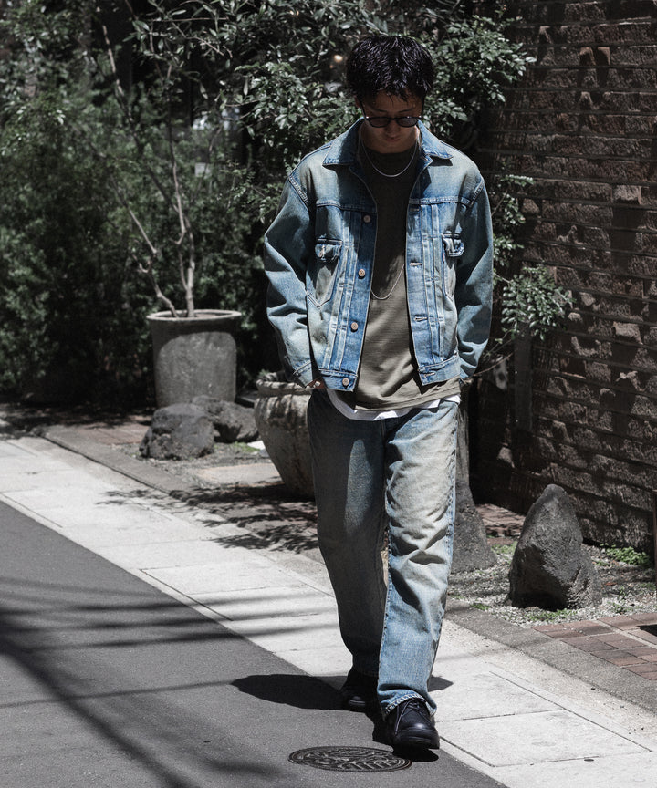 INTÉRIM(インテリム)のSHABBY VINTAGE "1947XX" SHUTTLE DENIM TROUSERS - S.NAVYの公式通販サイトsession福岡セレクトショップ