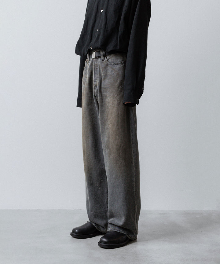 ssstein(シュタイン)のLOOSE DENIM JEANS - GREYの公式通販サイトsession福岡セレクトショップ