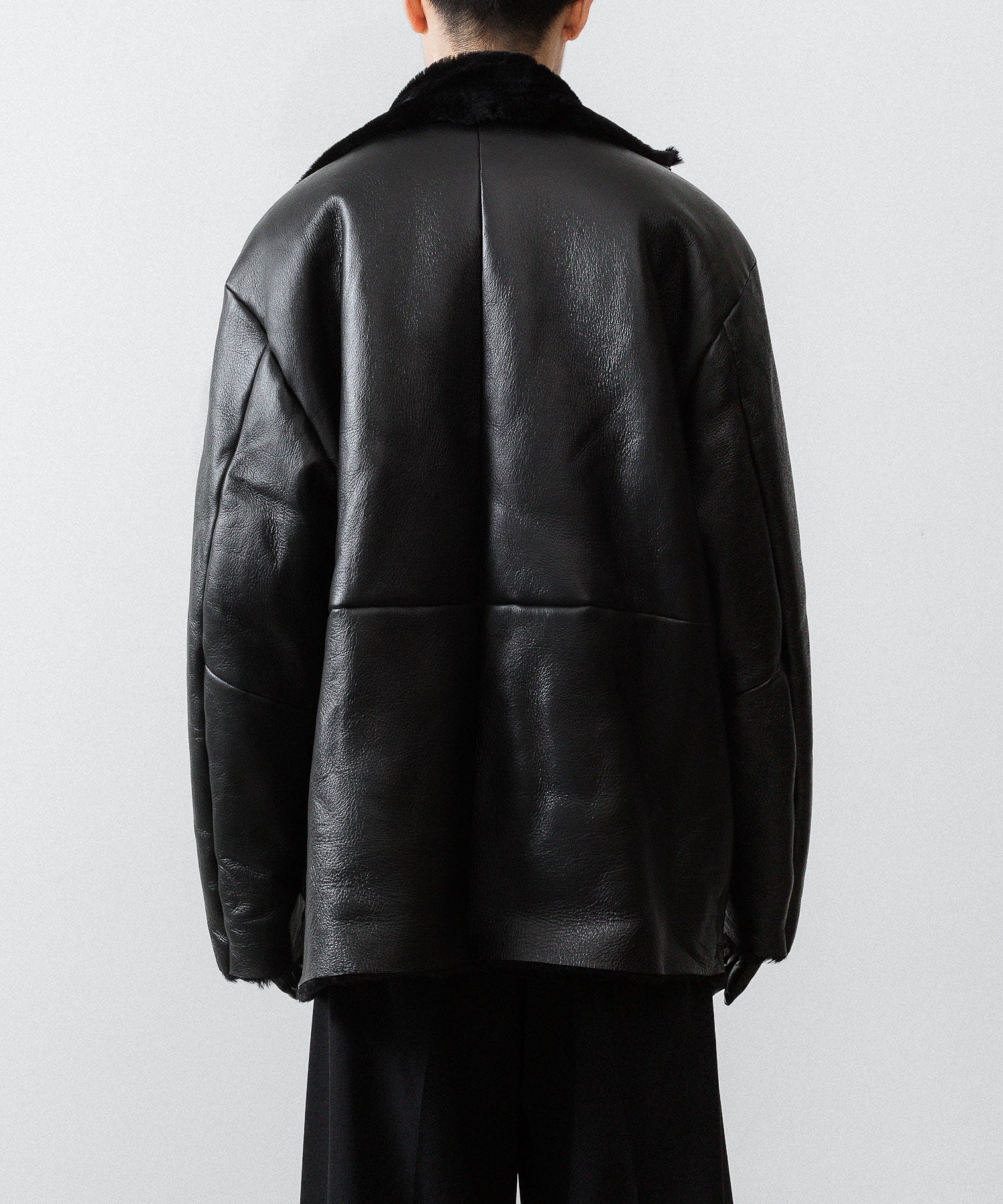 ssstein(シュタイン)のCUT-OFF MOUTON JACKET - BLACKの公式通販サイトsession福岡セレクトショップ