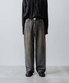 【ssstein】LOOSE DENIM JEANS - GREY