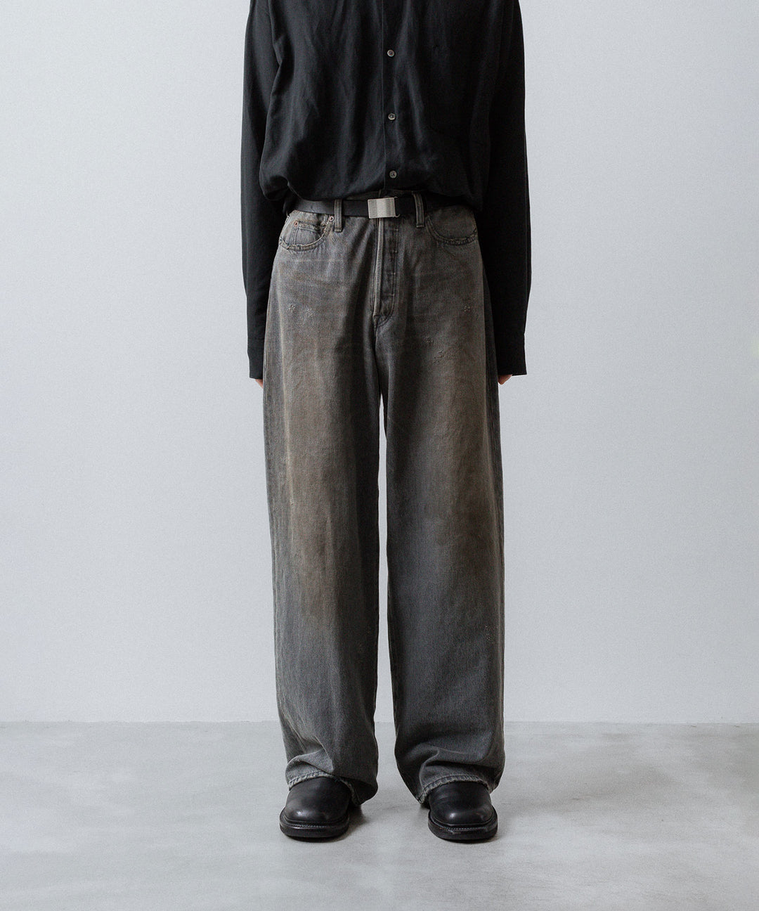 ssstein(シュタイン)のLOOSE DENIM JEANS - GREYの公式通販サイトsession福岡セレクトショップ