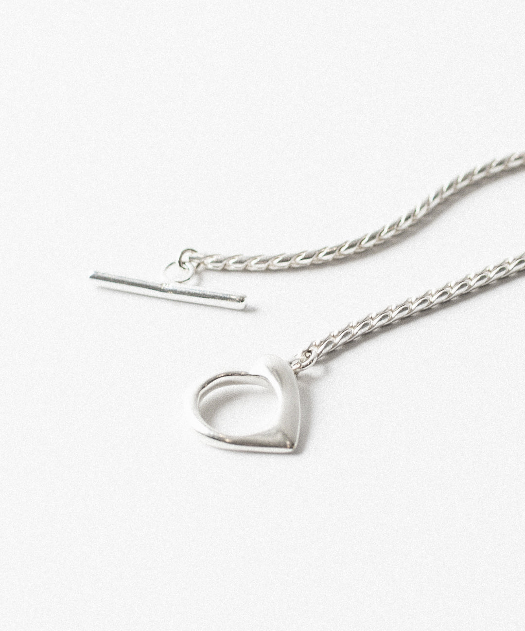 THE OBJECT - ザオブジェクトのSEVERUS HEART CLASP NECKLACEのSILVER公式通販サイトsession福岡セレクトショップ