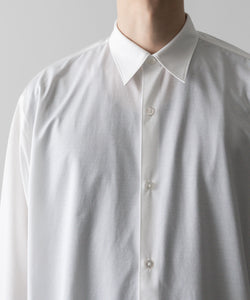 KANEMASA PHIL. カネマサフィルの46G MODEST SHIRT - WHITEの公式通販サイトsession福岡セレクトショップ