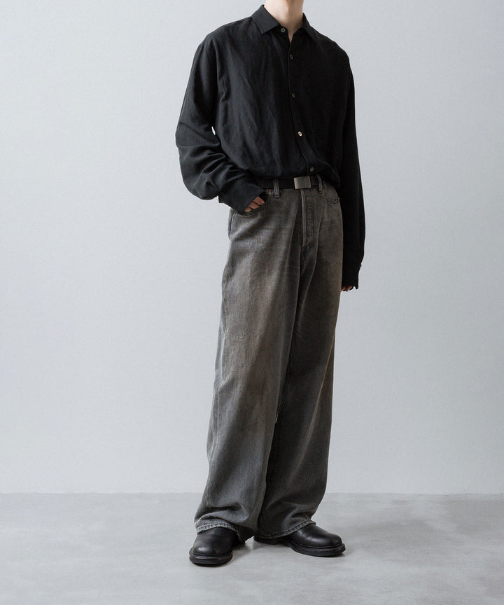 ssstein(シュタイン)のLOOSE DENIM JEANS - GREYの公式通販サイトsession福岡セレクトショップ