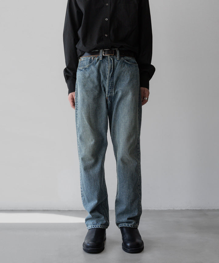 INTÉRIM - インテリムのVINTAGE WASHED "1937XX" SHUTTLE DENIM TROUSERSのSHABBYの公式通販サイトsession福岡セレクトショップ