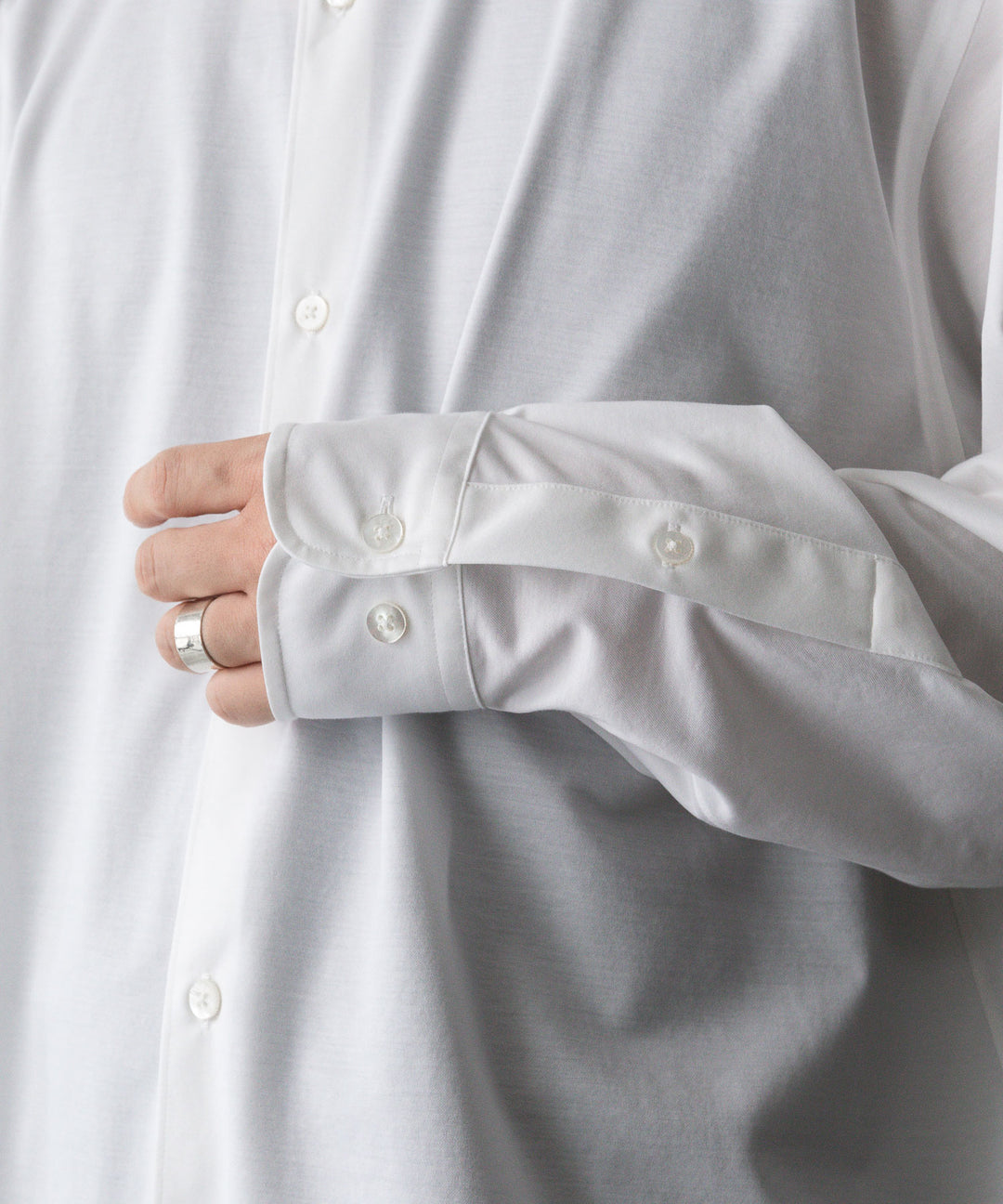 KANEMASA PHIL. カネマサフィルの46G MODEST SHIRT - WHITEの公式通販サイトsession福岡セレクトショップ