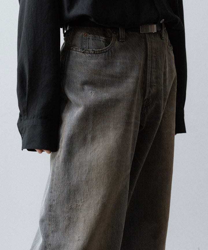 ssstein(シュタイン)のLOOSE DENIM JEANS - GREYの公式通販サイトsession福岡セレクトショップ