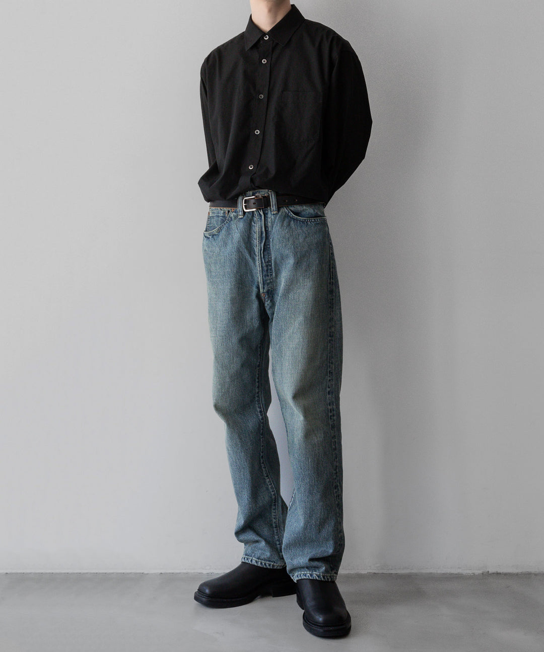 INTÉRIM - インテリムのVINTAGE WASHED "1937XX" SHUTTLE DENIM TROUSERSのSHABBYの公式通販サイトsession福岡セレクトショップ