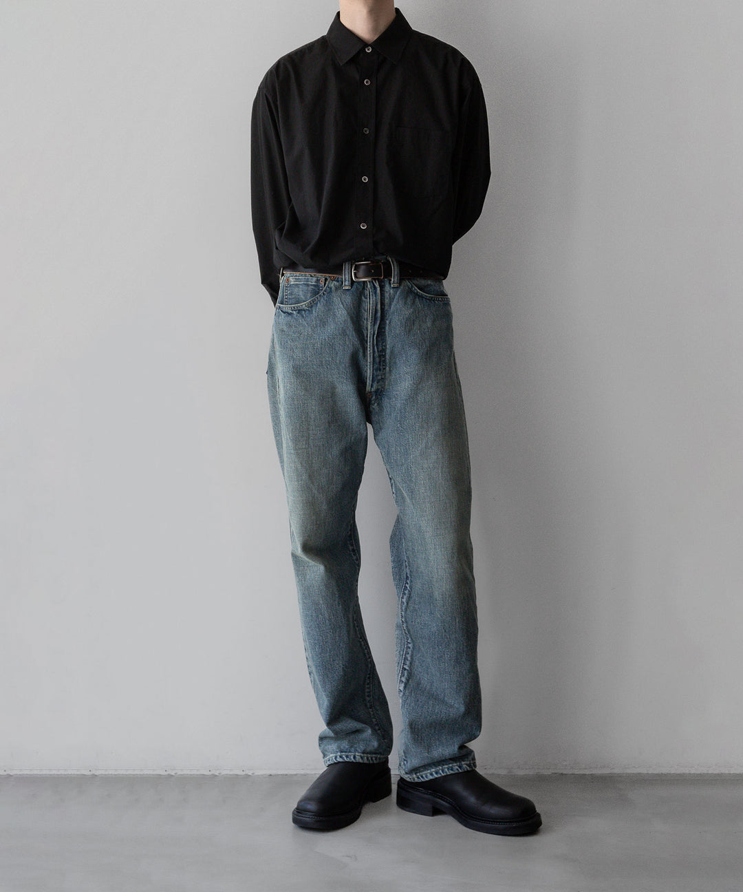 INTÉRIM - インテリムのVINTAGE WASHED "1937XX" SHUTTLE DENIM TROUSERSのSHABBYの公式通販サイトsession福岡セレクトショップ