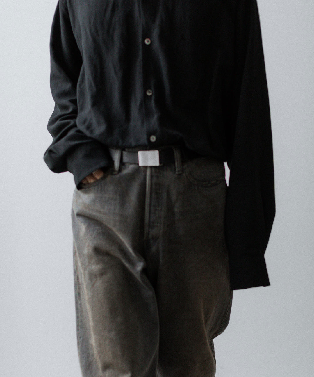 ssstein(シュタイン)のLOOSE DENIM JEANS - GREYの公式通販サイトsession福岡セレクトショップ